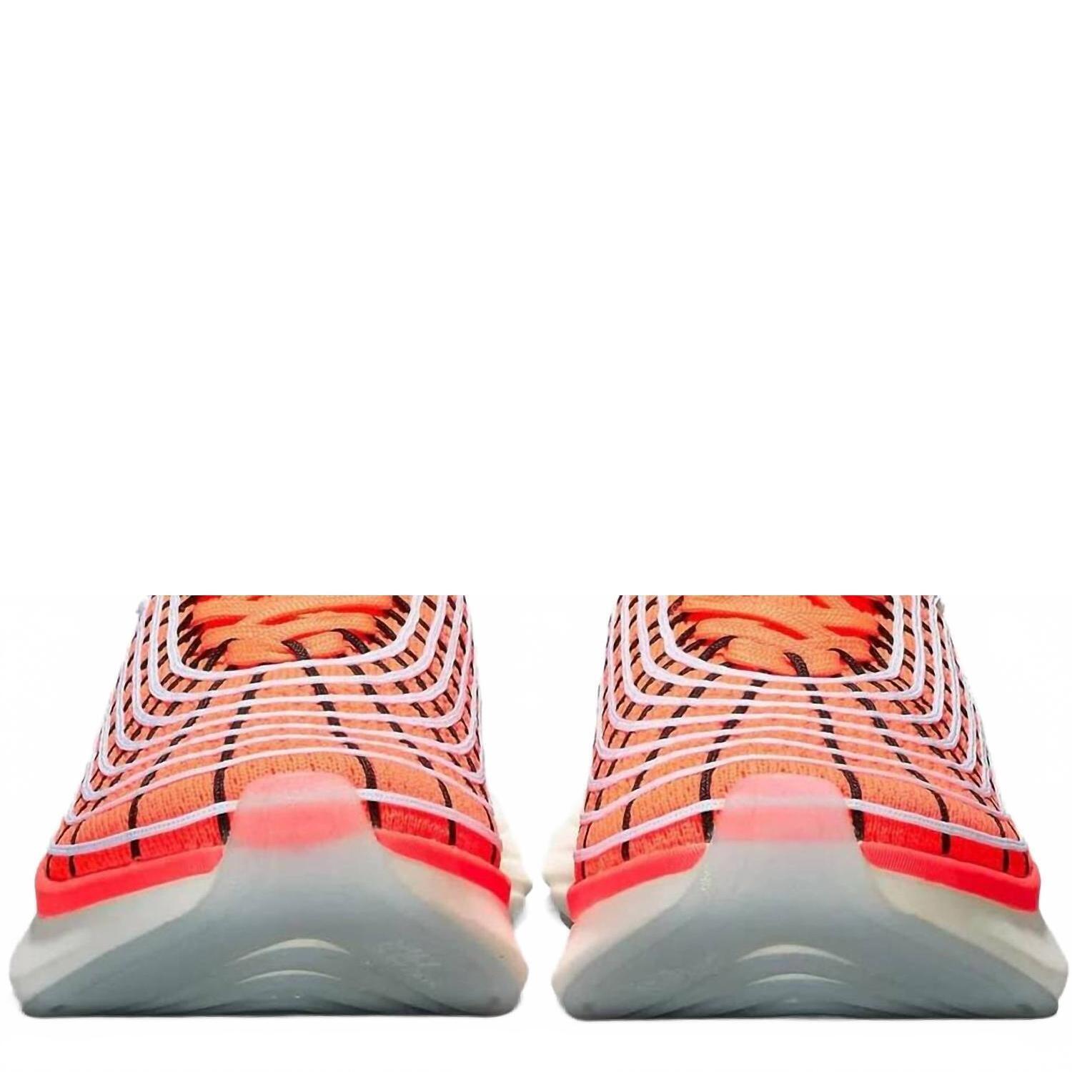 New Apl Women's Techloom Zipline Shoe In Laser Red / Black / White